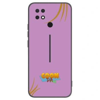 Picasee silikonový černý obal pro Xiaomi Redmi 10C - COONDA růžovka