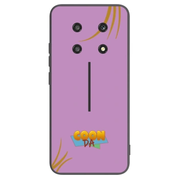 Picasee silikonový černý obal pro Honor Magic4 Lite 5G - COONDA růžovka