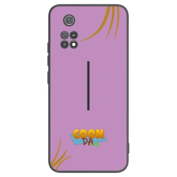 Picasee silikonový černý obal pro Xiaomi Poco M4 Pro - COONDA růžovka