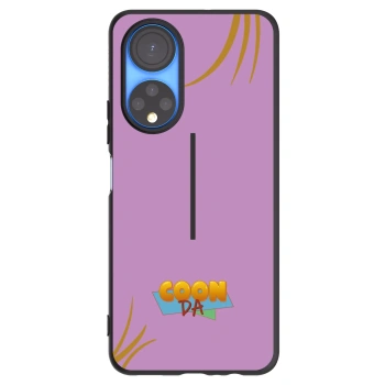 Picasee silikonový černý obal pro Honor X7 - COONDA růžovka