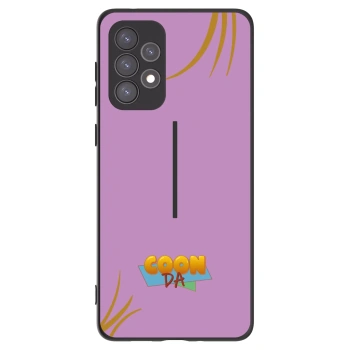 Picasee silikonový černý obal pro Samsung Galaxy A73 5G - COONDA růžovka