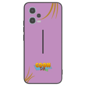 Picasee silikonový černý obal pro Xiaomi Redmi Note 12 5G - COONDA růžovka