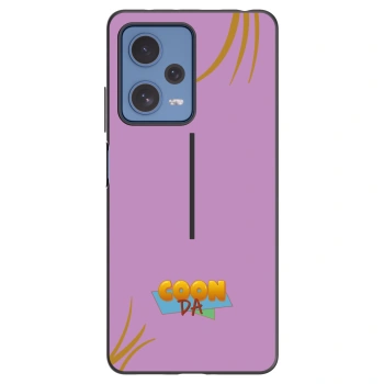 Picasee silikonový černý obal pro Xiaomi Redmi Note 12 Pro 5G - COONDA růžovka