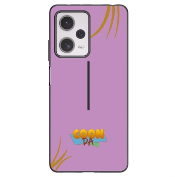 Picasee silikonový černý obal pro Xiaomi Redmi Note 12 Pro+ 5G - COONDA růžovka