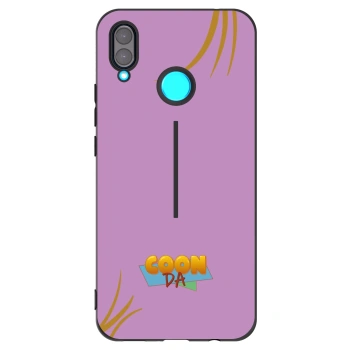 Picasee silikonový černý obal pro Huawei Nova 3 - COONDA růžovka
