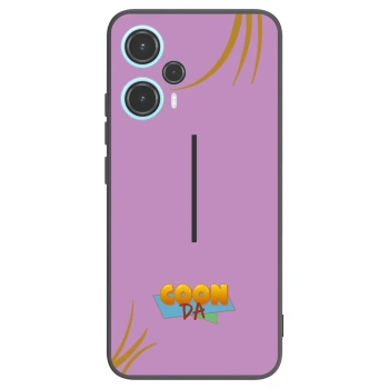 Picasee silikonový černý obal pro Xiaomi Poco F5 - COONDA růžovka