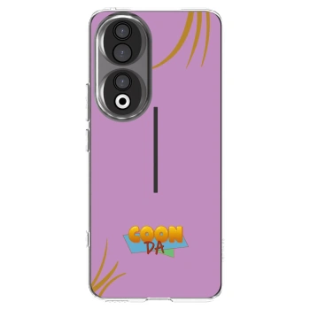 Picasee silikonový průhledný obal pro Honor 90 5G - COONDA růžovka