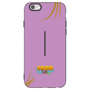 Picasee silikonový černý obal pro Apple iPhone 6/6S - COONDA růžovka