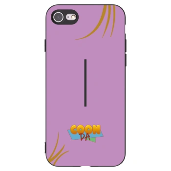 Picasee silikonový černý obal pro Apple iPhone 7 - COONDA růžovka