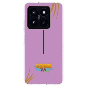 Picasee silikonový průhledný obal pro Xiaomi 14 Pro - COONDA růžovka