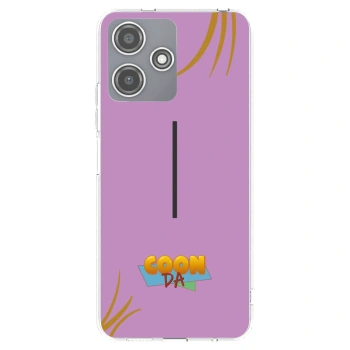 Picasee silikonový průhledný obal pro Xiaomi Redmi 12 5G - COONDA růžovka