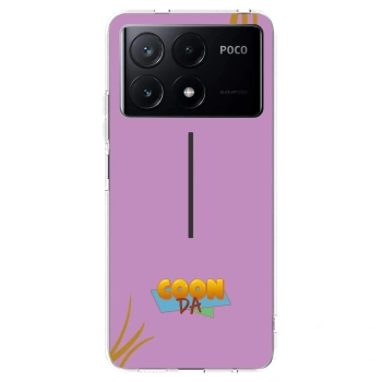 Picasee silikonový průhledný obal pro Xiaomi Poco X6 Pro - COONDA růžovka