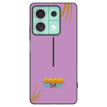 Picasee silikonový černý obal pro Xiaomi Redmi Note 13 5G - COONDA růžovka