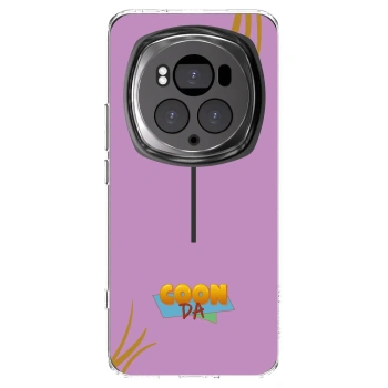 Picasee silikonový průhledný obal pro Honor Magic6 Pro - COONDA růžovka