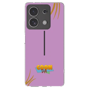 Picasee silikonový průhledný obal pro Xiaomi Redmi Note 13 4G - COONDA růžovka