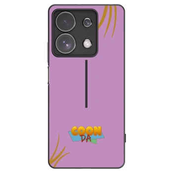 Picasee silikonový černý obal pro Xiaomi Redmi Note 13 Pro 4G - COONDA růžovka