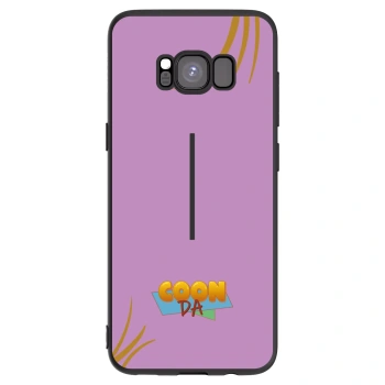 Picasee silikonový černý obal pro Samsung Galaxy S8 G950F - COONDA růžovka