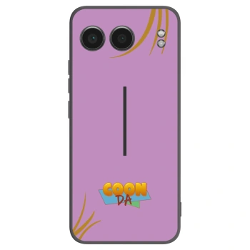 Picasee silikonový černý obal pro OnePlus Nord 4 - COONDA růžovka