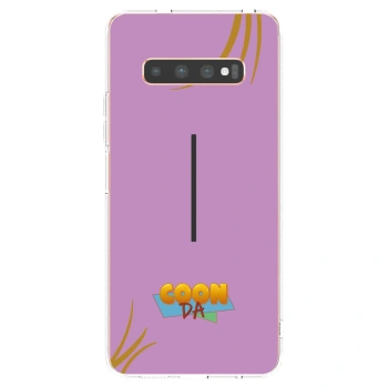 Picasee silikonový průhledný obal pro Samsung Galaxy S10 Plus G975 - COONDA růžovka