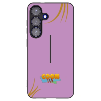 Picasee silikonový černý obal pro Samsung Galaxy S25 5G - COONDA růžovka