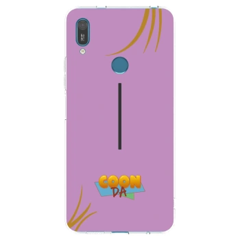 Picasee silikonový průhledný obal pro Huawei Y7 2019 - COONDA růžovka