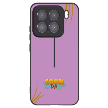 Picasee silikonový černý obal pro Xiaomi 15 - COONDA růžovka