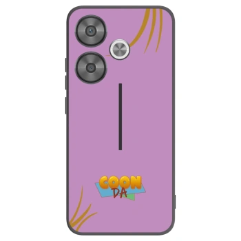 Picasee silikonový černý obal pro Xiaomi Poco F6 - COONDA růžovka