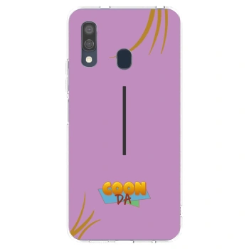 Picasee silikonový průhledný obal pro Samsung Galaxy A40 A405F - COONDA růžovka