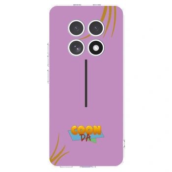 Picasee silikonový průhledný obal pro Xiaomi Redmi Note 15 - COONDA růžovka