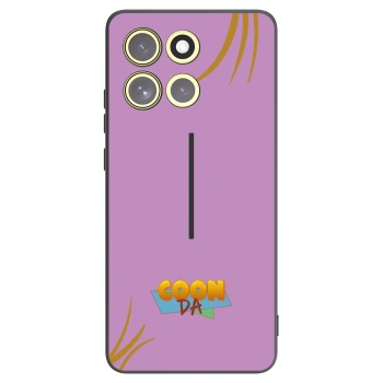 Picasee silikonový černý obal pro Motorola Moto G86 Power 5G - COONDA růžovka
