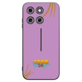 Picasee silikonový černý obal pro Motorola Moto G77 - COONDA růžovka