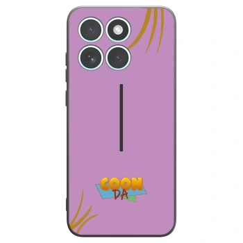 Picasee silikonový černý obal pro Motorola Edge 70 Fusion - COONDA růžovka