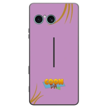 Picasee silikonový černý obal pro Sony Xperia 10 VII - COONDA růžovka