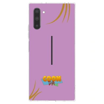 Picasee silikonový průhledný obal pro Samsung Galaxy Note 10 N970F - COONDA růžovka