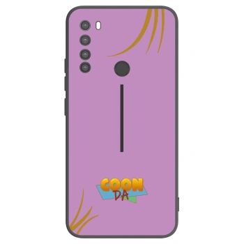 Picasee silikonový černý obal pro Xiaomi Redmi Note 8 - COONDA růžovka