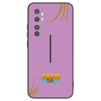 Picasee silikonový černý obal pro Xiaomi Mi Note 10 Lite - COONDA růžovka