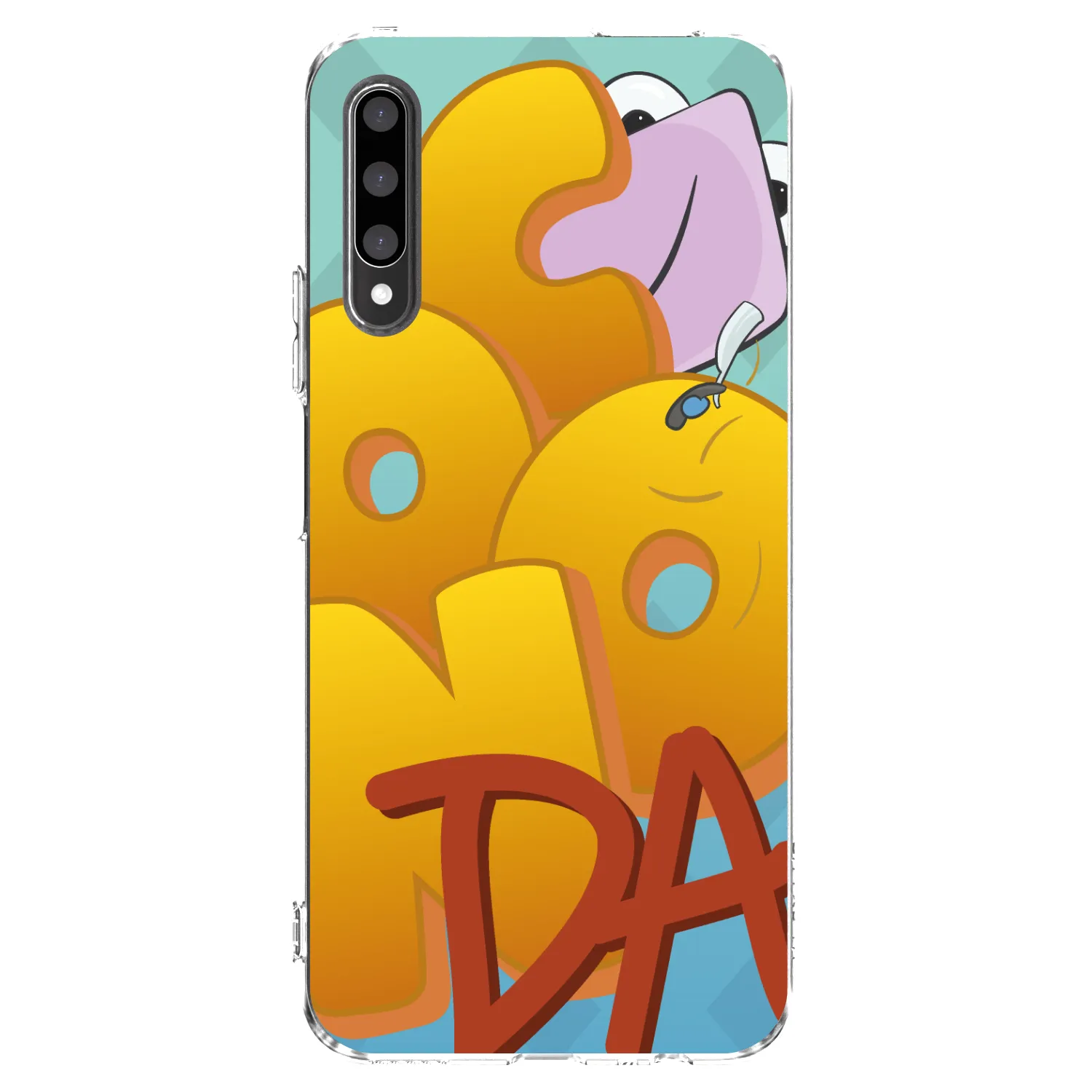 Picasee silikonový průhledný obal pro Honor 9X Pro - Obří COONDA