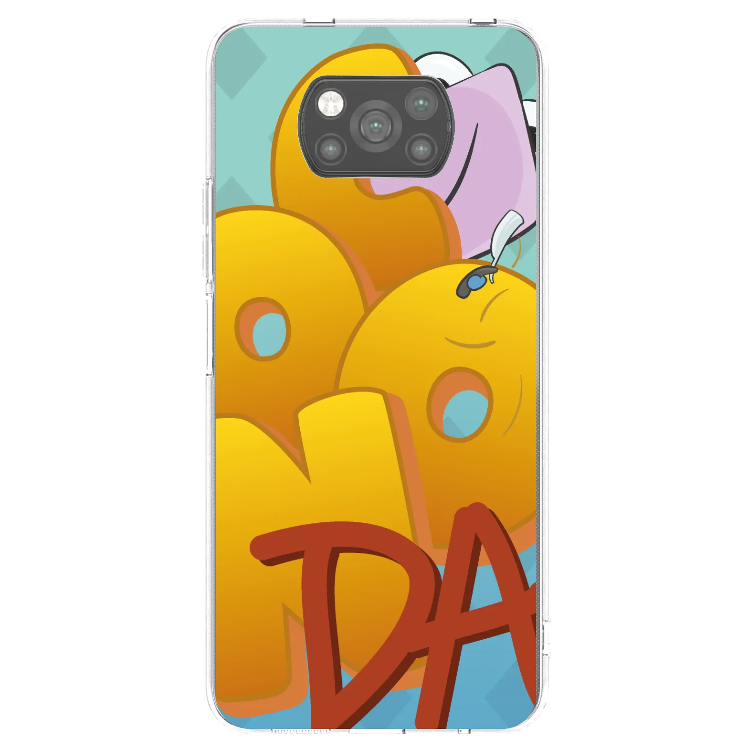 Picasee silikonový černý obal pro Xiaomi Poco X3 - Obří COONDA