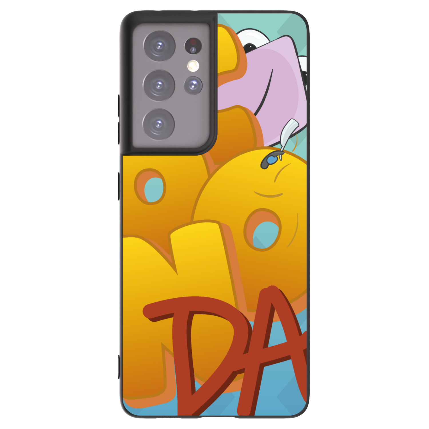 Picasee silikonový černý obal pro Samsung Galaxy S21 Ultra 5G G998B - Obří COONDA