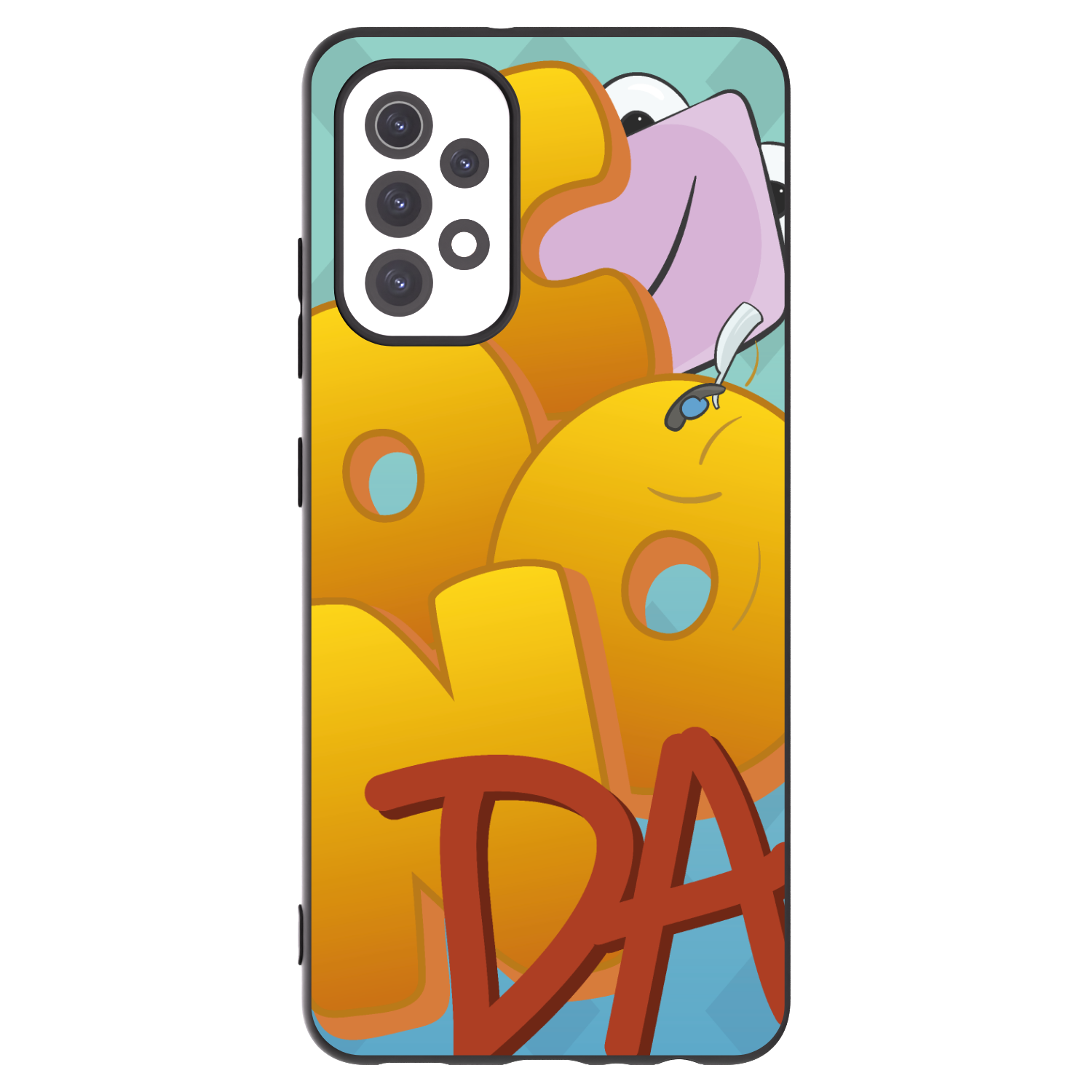 Picasee silikonový černý obal pro Samsung Galaxy A32 5G A326B - Obří COONDA
