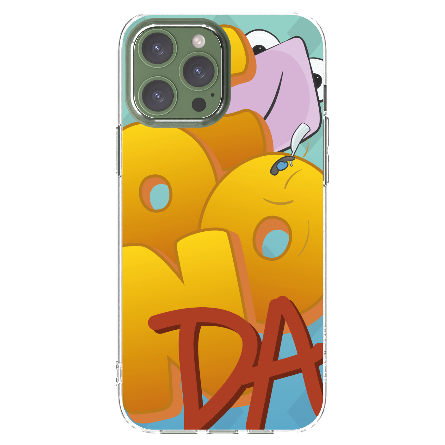 Picasee silikonový průhledný obal pro Apple iPhone 13 Pro Max - Obří COONDA