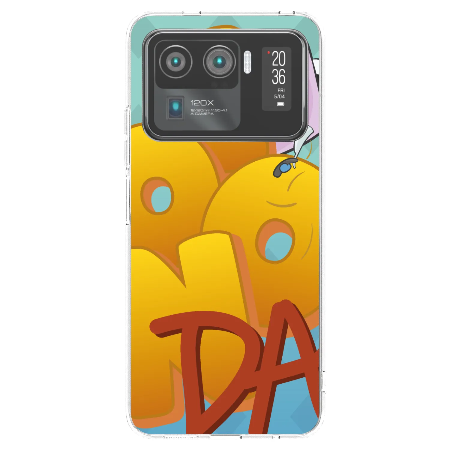 Picasee silikonový průhledný obal pro Xiaomi Mi 11 Ultra - Obří COONDA