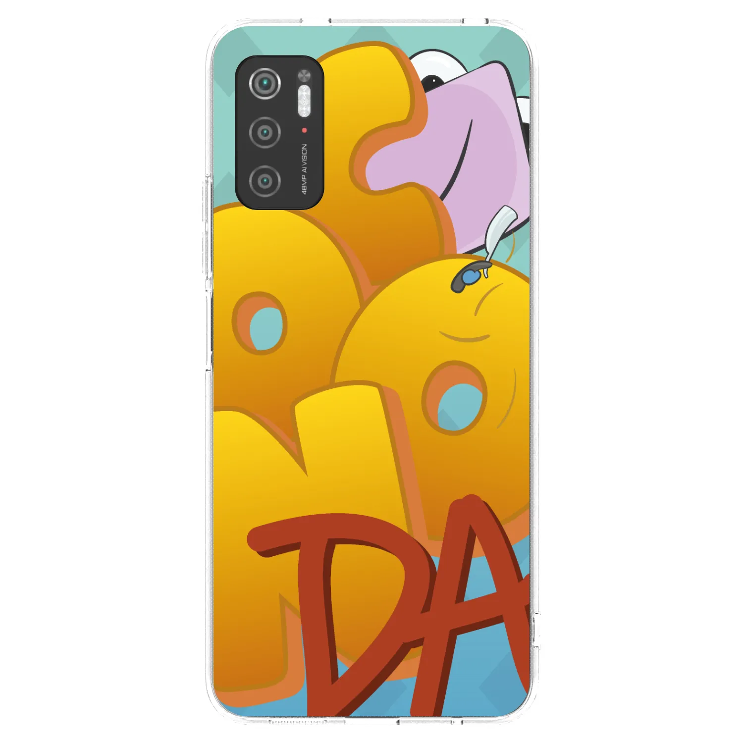 Picasee silikonový průhledný obal pro Xiaomi Poco M3 Pro 5G - Obří COONDA