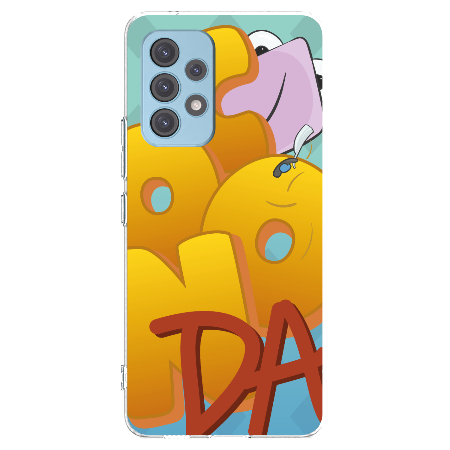 Picasee silikonový průhledný obal pro Samsung Galaxy A53 5G A536 - Obří COONDA