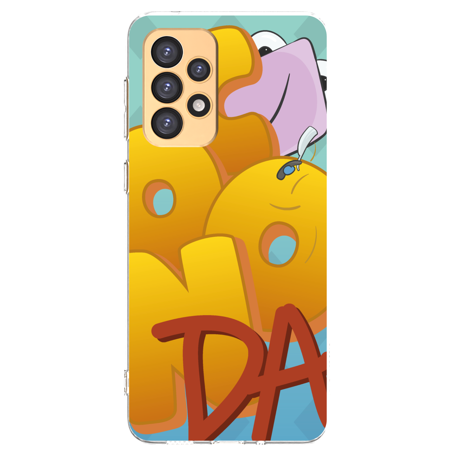 Picasee silikonový průhledný obal pro Samsung Galaxy A33 5G A336 - Obří COONDA