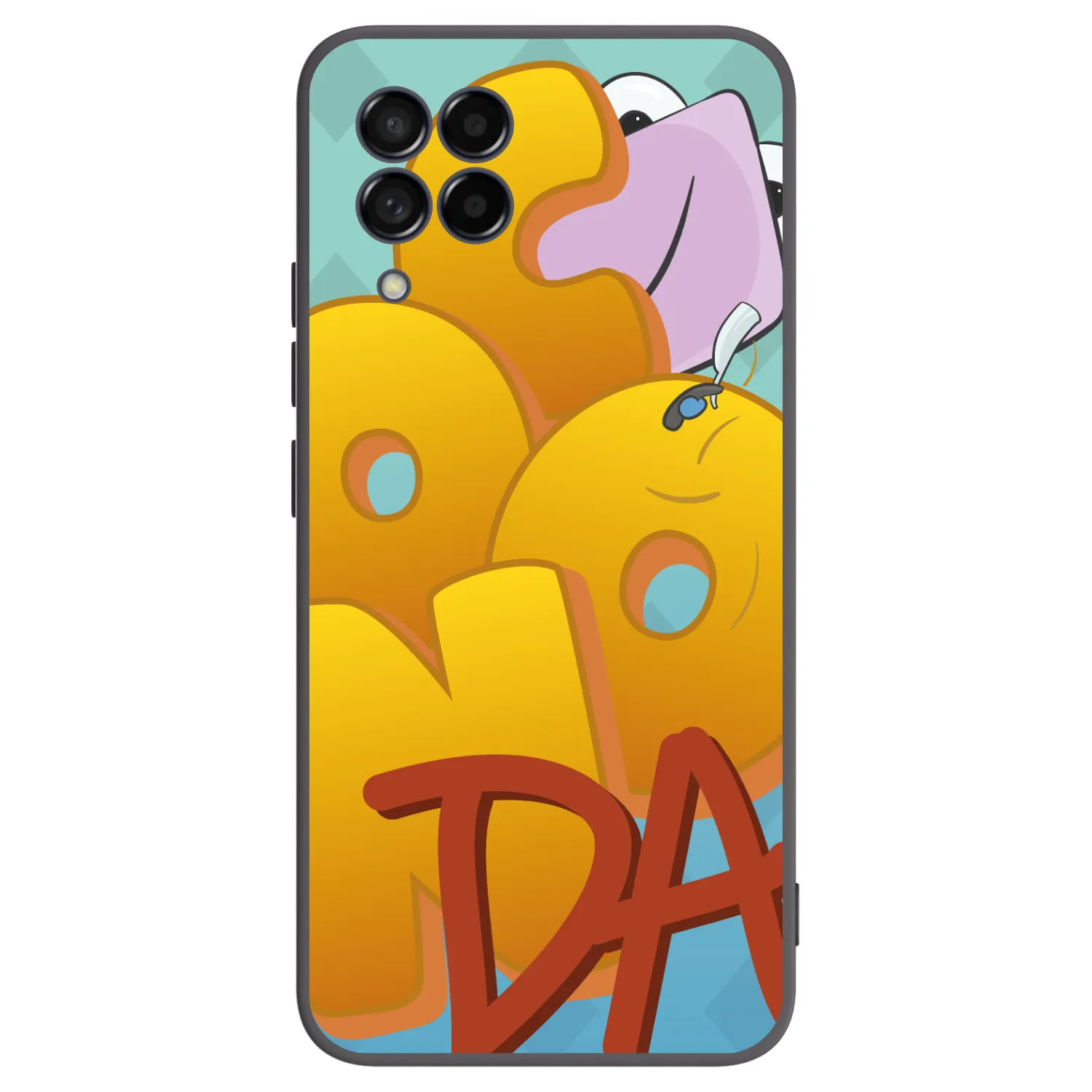 Picasee silikonový černý obal pro Samsung Galaxy M53 5G - Obří COONDA