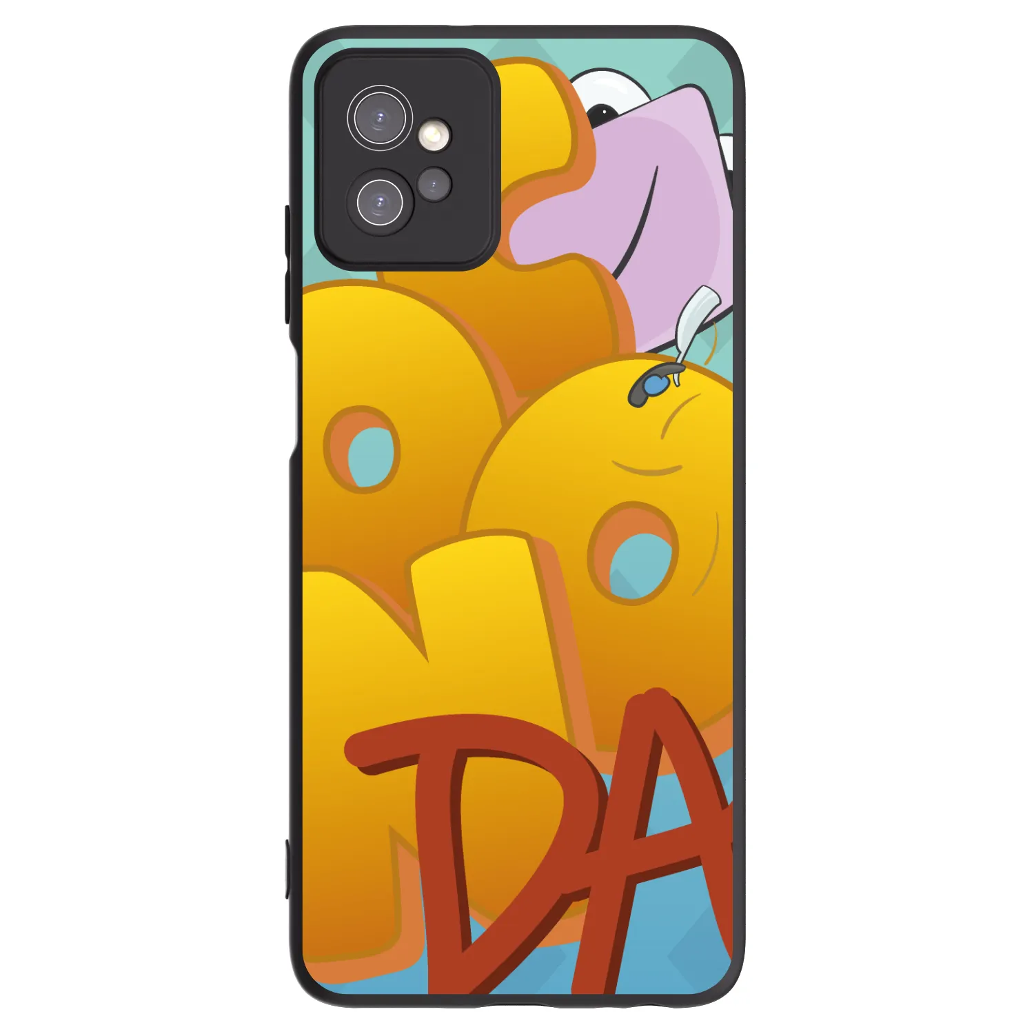 Picasee silikonový černý obal pro Motorola Moto G32 - Obří COONDA