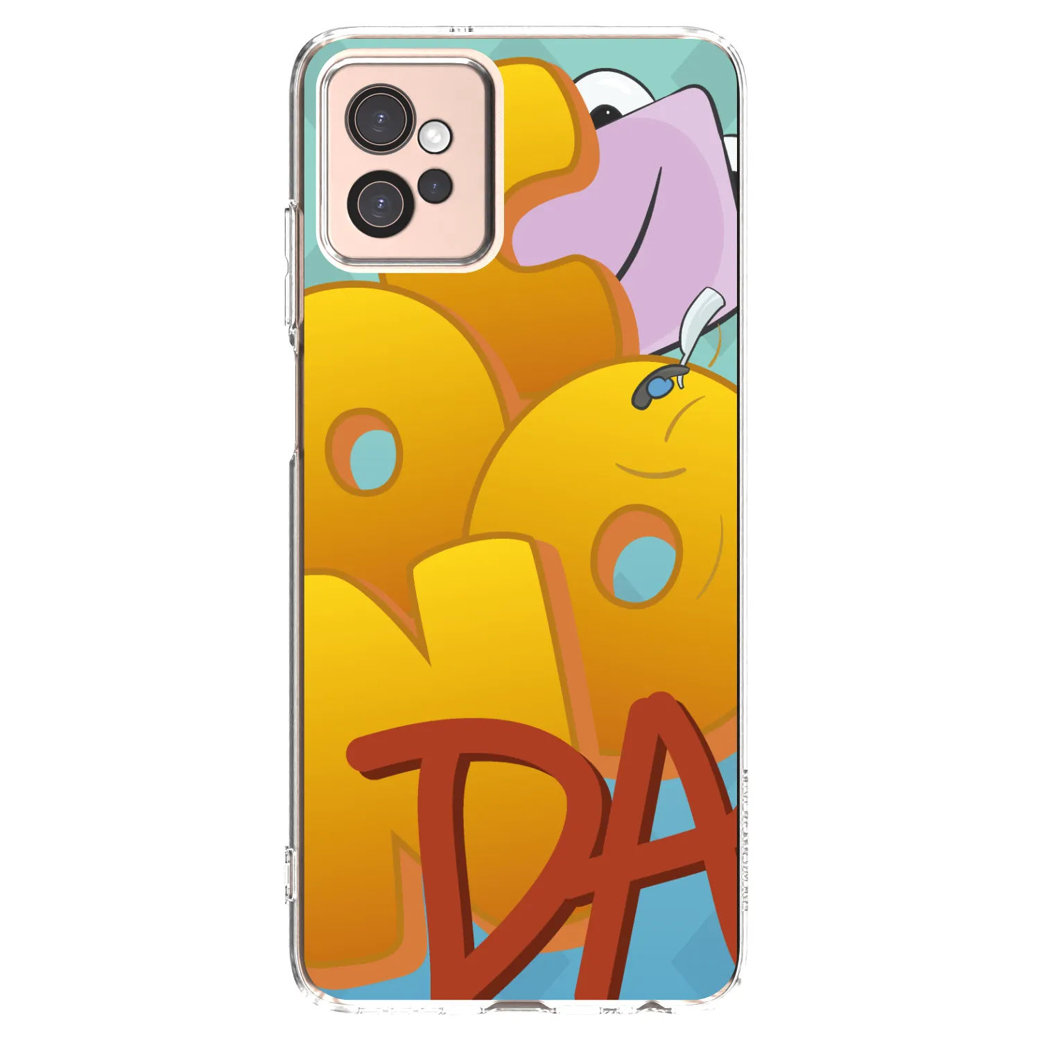 Picasee silikonový průhledný obal pro Motorola Moto G32 - Obří COONDA