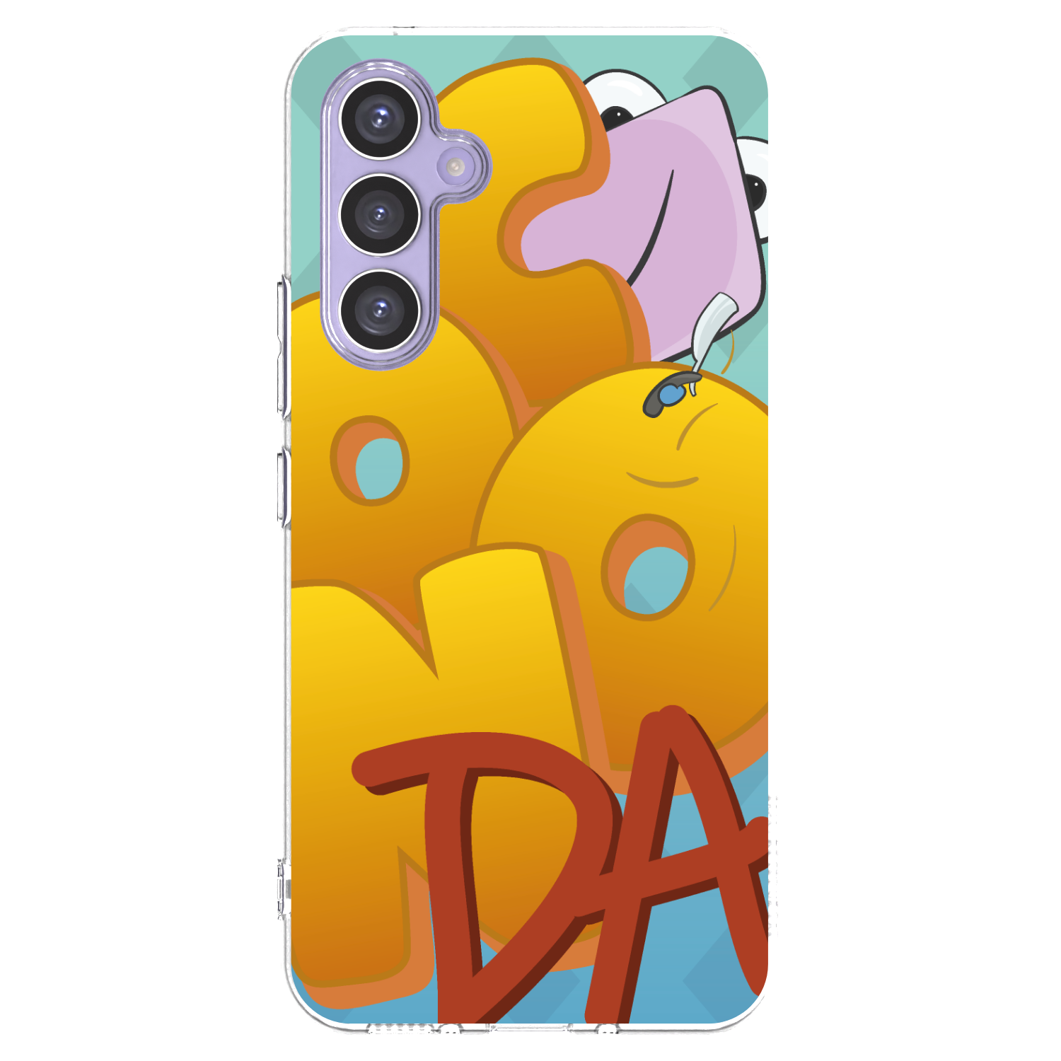 Picasee silikonový průhledný obal pro Samsung Galaxy A54 5G A546B - Obří COONDA