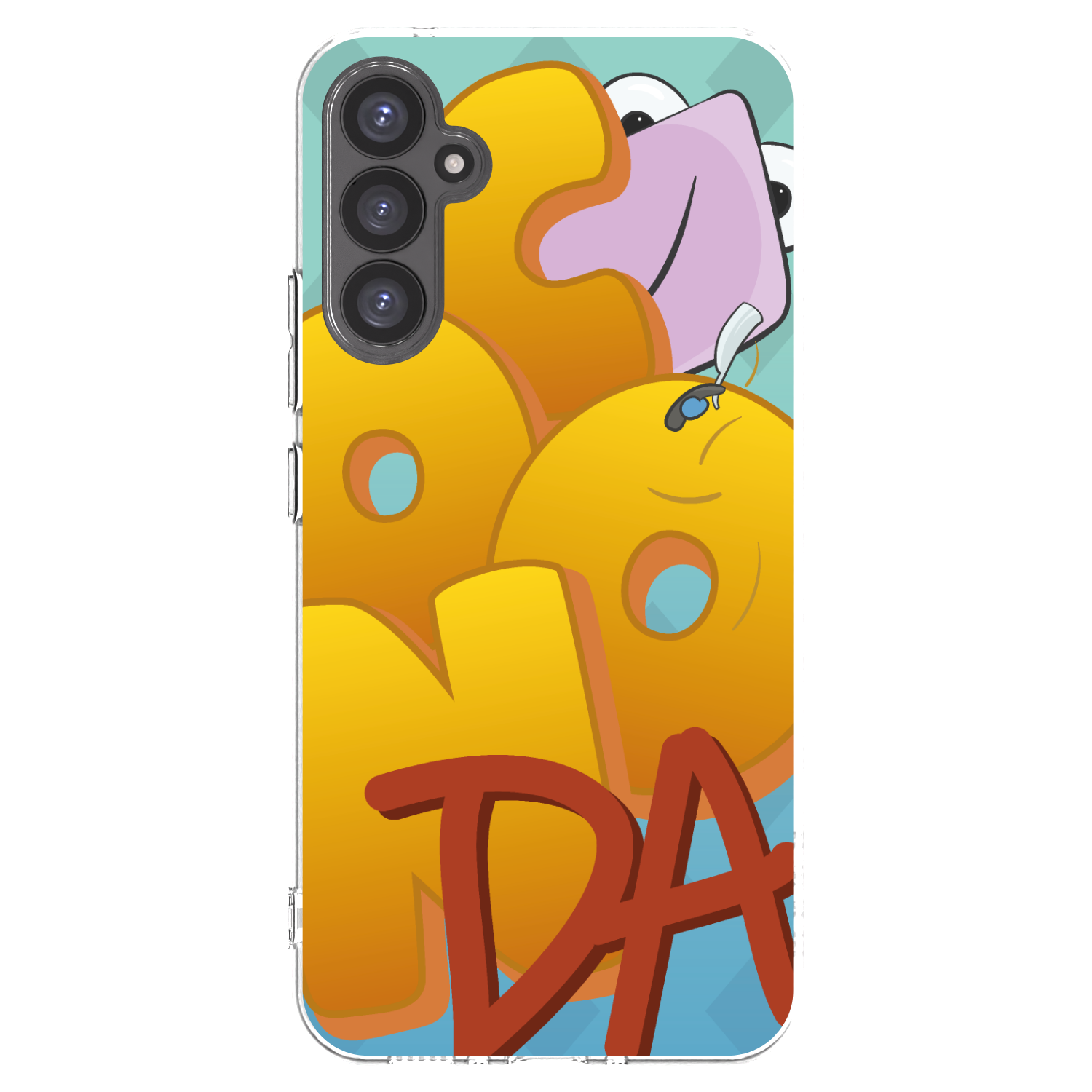 Picasee silikonový průhledný obal pro Samsung Galaxy A34 5G A346B - Obří COONDA
